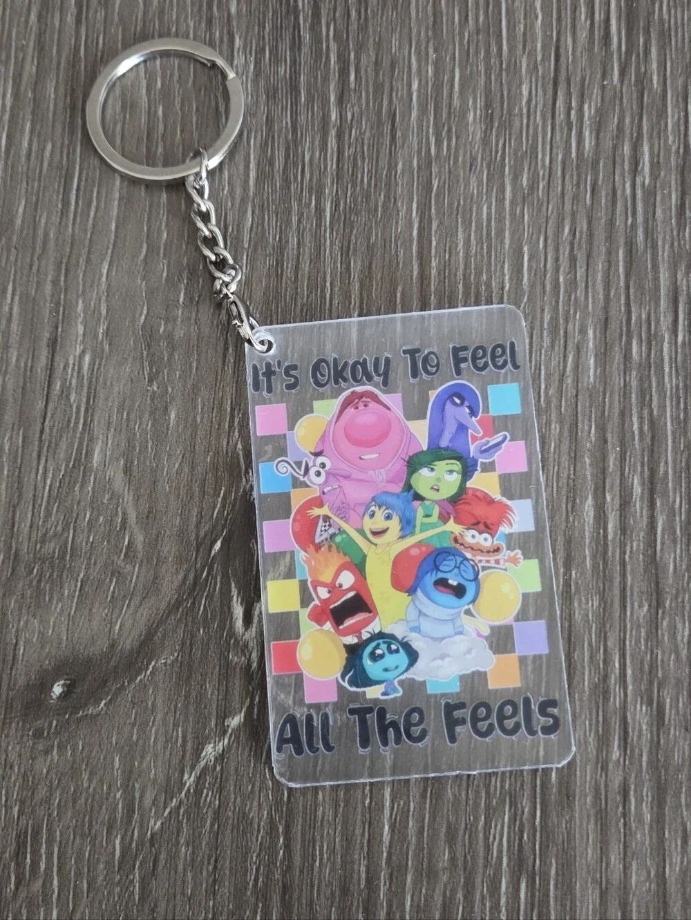 Disney INSIDE OUT Keychain